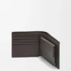 Cartera plegable «Puzzle» en piel de becerro clásica