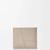 Cartera plegable «Puzzle» en piel de becerro clásica