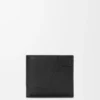 Cartera plegable «Puzzle» en piel de becerro granulada y flexible
