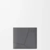 Cartera plegable «Puzzle» en piel de becerro granulada y flexible