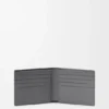 Cartera plegable «Puzzle» en piel de becerro granulada y flexible