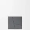 Cartera plegable «Puzzle» en piel de becerro granulada y flexible