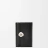 Cartera vertical pequeña «Pebble» de piel de becerro con grano «Pebble»