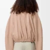 Chaqueta «Balloon» de piel de cordero napa