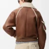 Chaqueta bomber de piel de oveja