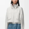 Chaqueta de algodón y seda