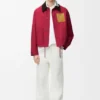 Chaqueta de estilo laboral de algodón