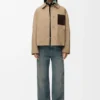 Chaqueta de estilo laboral de algodón