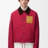 Chaqueta de estilo laboral de algodón