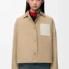 Chaqueta de estilo laboral de algodón