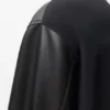 Chaqueta de estilo laboral en piel de cordero napa