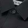 Chaqueta de estilo laboral en piel de cordero napa