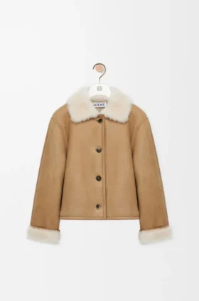 Chaqueta de piel de cordero