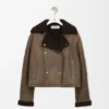 Chaqueta de piel de cordero