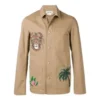 Chaqueta estampada loewe para hombre, marrón H2198210Ib-2140