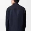 Chaqueta híbrida de algodón y lana