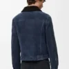 Chaqueta tipo camionero de piel de oveja