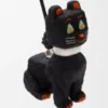 Colgante de gato futurista de fieltro
