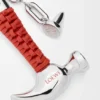 Colgante «Hammer» de latón y piel de becerro