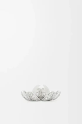 Colgante «Sombrero de flores» en plata de ley y cristales