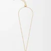 Collar de conchas en plata de ley y cuentas