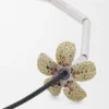 Collar «Flor» en plata de ley y cristales