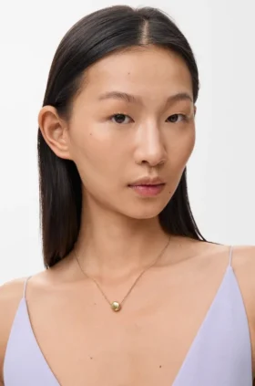 Collar «Pebble» en plata de ley