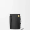 Estuche para dados «Pebble» en piel de becerro clásica