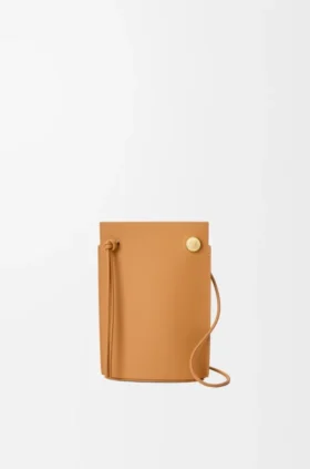 Estuche para dados «Pebble» en piel de becerro clásica