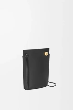 Estuche para dados «Pebble» en piel de becerro clásica