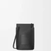 Estuche para dados «Pebble» en piel de becerro clásica