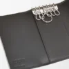 Estuche para llaves en piel de becerro de grano suave