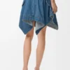 Falda cargo de denim