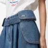 Falda cargo de denim