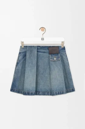 Falda de denim