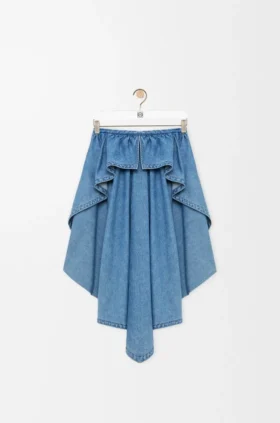 Falda de denim