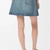 Falda de denim