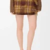 Falda de mezcla de mohair y lana
