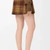 Falda de mezcla de mohair y lana