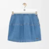 Falda globo de denim