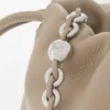 Flamenco Purse mediano en piel de becerro de grano fino