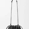 Flamenco Purse mediano en piel de becerro de grano fino
