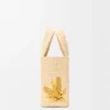 Font Tote pequeño con tipografía Loewe en rafia