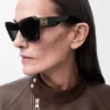 Gafas de sol de ojo de gato biseladas