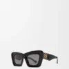 Gafas de sol de ojo de gato biseladas