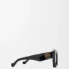 Gafas de sol de ojo de gato biseladas