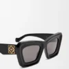 Gafas de sol de ojo de gato biseladas