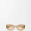 Gafas de sol «Maxi Anagram» ovaladas con montura biselada