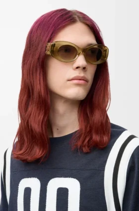 Gafas de sol «Maxi Anagram» ovaladas con montura biselada