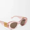 Gafas de sol «Maxi Anagram» ovaladas con montura biselada